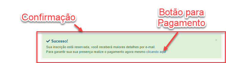 Área Restrita - Inscrição em Eventos